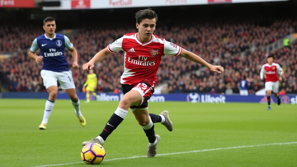 16岁神童创纪录绝杀！阿森纳压哨逆转埃弗顿