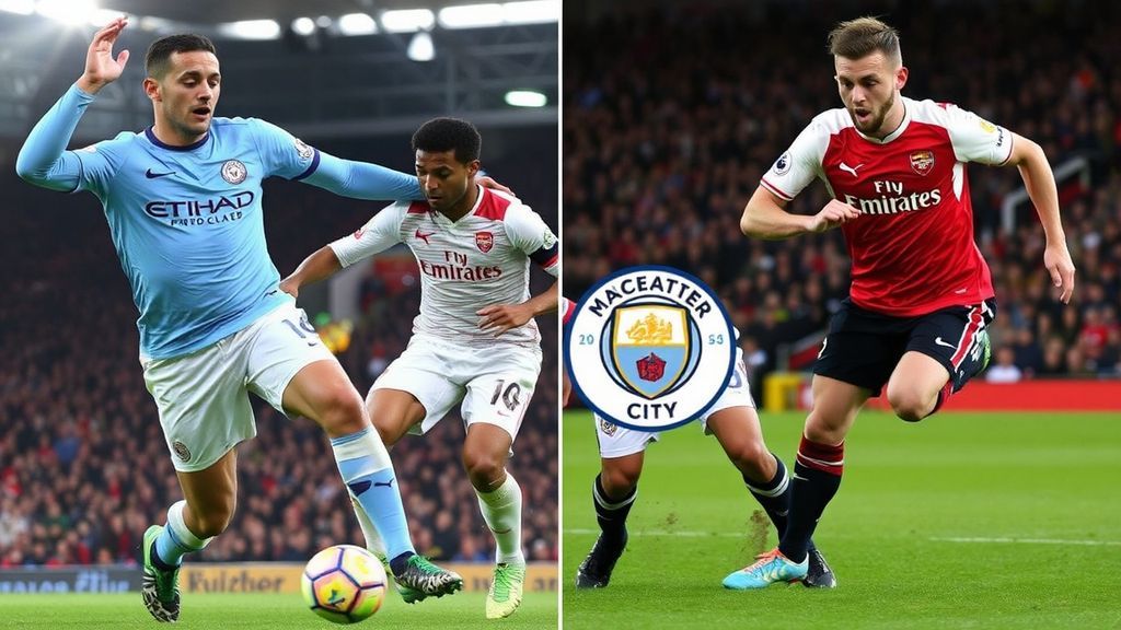 英超天王山之战：曼城阿森纳巅峰对决，历史昭示冠军归属